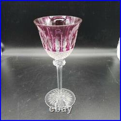 Verre eau ou vin cristal de couleur Saint Louis roemer modèle Tommy 19,8 cm a5