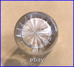 Verre en cristal doré à l'or signé SAINT LOUIS modèle CLEO MASSENET GOLD 13,8 cm