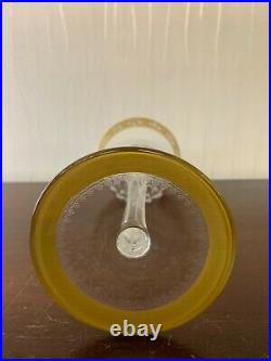 Verre modèle thistle en cristal de Saint Louis GM h 25.5 cm