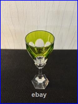 Verre mousse modèle Chambord cristal de Saint Louis Verre mousse modèle Chambord cristal de Saint Louis