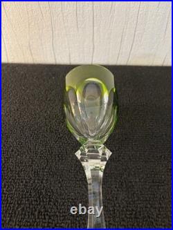 Verre mousse modèle Chambord cristal de Saint Louis Verre mousse modèle Chambord cristal de Saint Louis