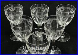 Verres à eau Saint Louis cristal Manon Crystal water glasses