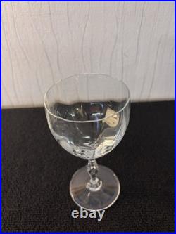 Verres à eau modèle Bartholdi cristal Saint Louis