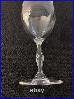 Verres à eau modèle Bartholdi cristal Saint Louis