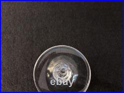 Verres à eau modèle Bartholdi cristal Saint Louis