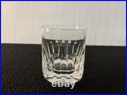 Verres à whisky modèle Avignon en cristal de Saint Louis