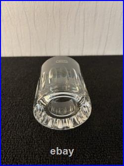 Verres à whisky modèle Avignon en cristal de Saint Louis