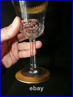 Verres en cristal de Saint Louis model Thistle verre a vin Thistle