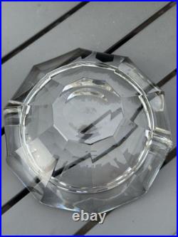 Vide poche cendrier cristal St Louis Vide poche cendrier cristal St Louis