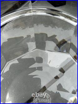 Vide poche cendrier cristal St Louis Vide poche cendrier cristal St Louis