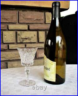Vologne cristal Saint Louis. 10 verres à vin rouge/blanc N°4. H13,4cm